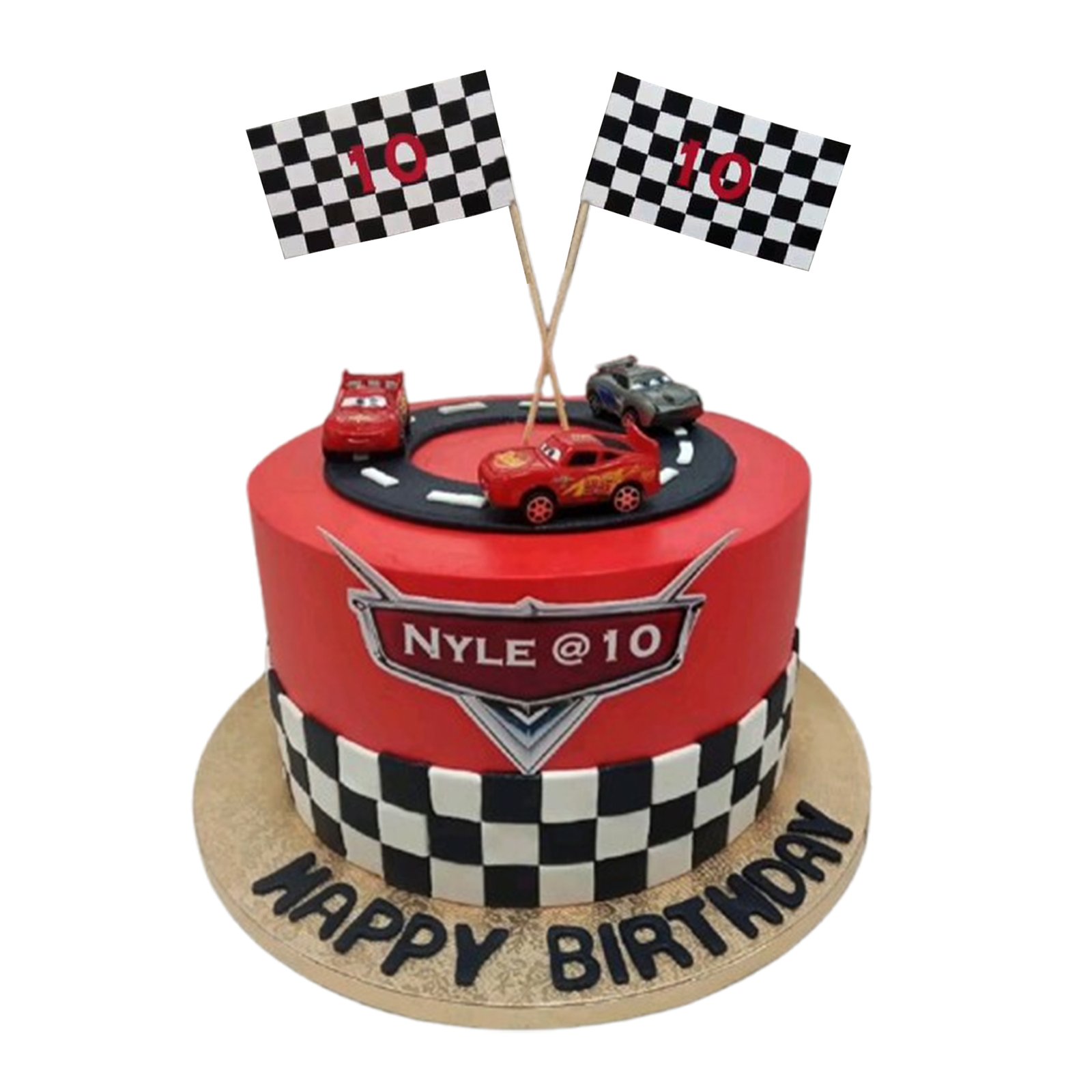 Lightning McQueen Cake V2