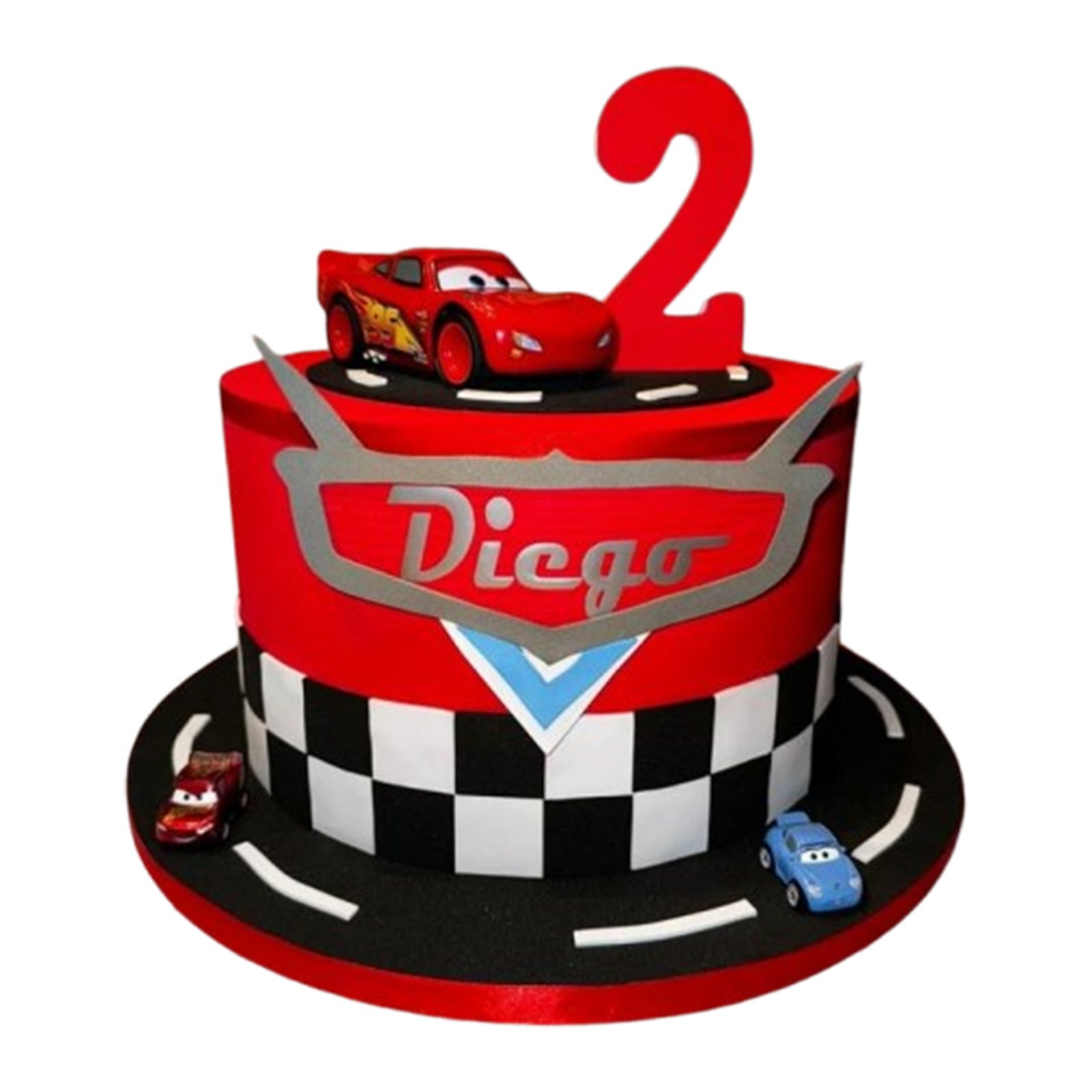 Lightning McQueen Cake V1