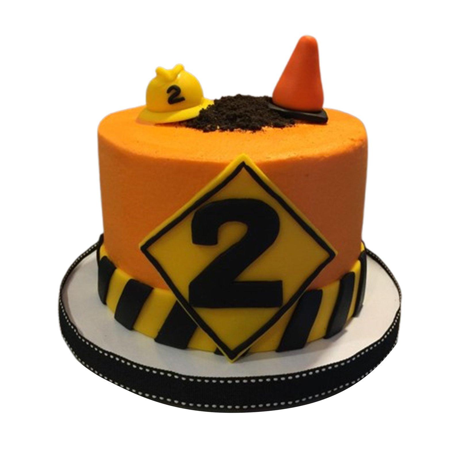 Digger Construction Cake V9