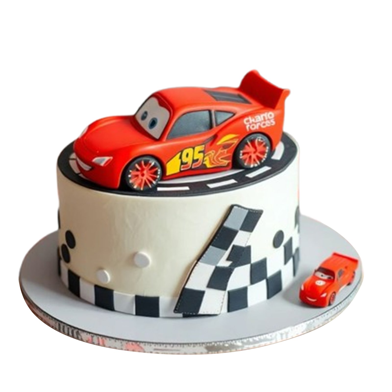Lightning McQueen Cake V7
